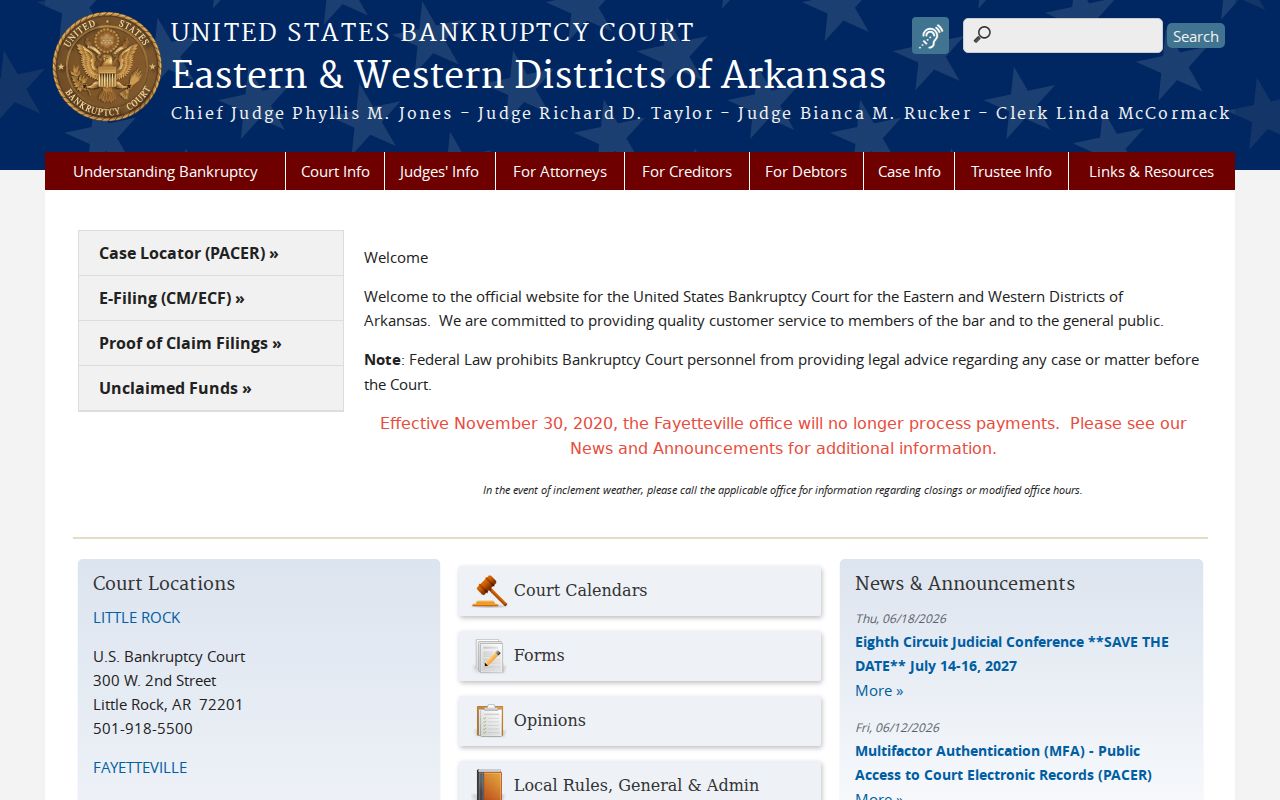 Ash Flat court records compared with federal bankruptcy records