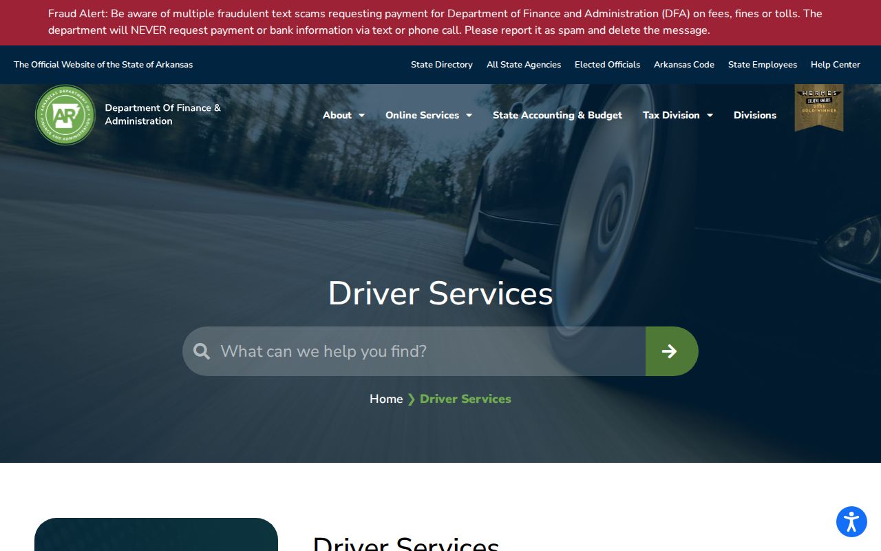 Ash Flat traffic court records and DFA driver record distinction