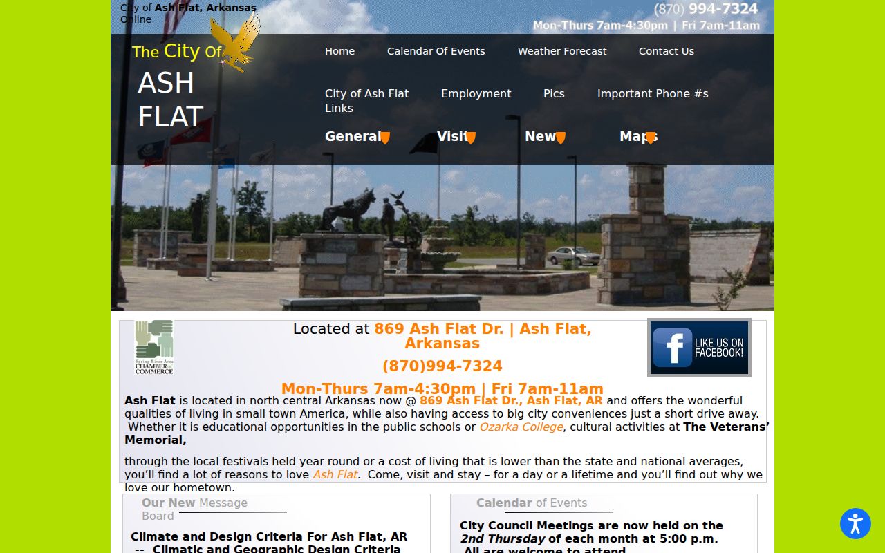 Sharp County court schedule Ash Flat venue context